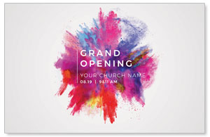 Color Burst Grand Opening 4/4 ImpactCards