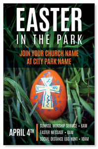 Easter In Park Grass 4/4 ImpactCards