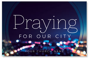 Praying For Our City Bokeh 4/4 ImpactCards