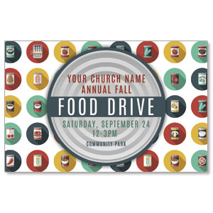 Food Drive Can 4/4 ImpactCards