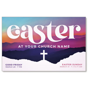 Easter At Mountains 4/4 ImpactCards