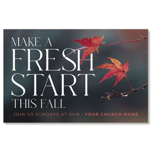 Fresh Start Red Leaves 4/4 ImpactCards