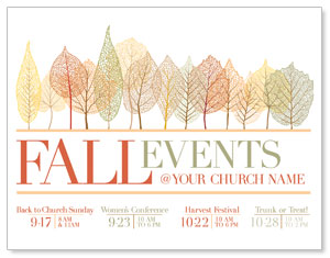 Fall Events Leaves ImpactMailers