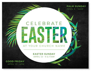Easter Palm Crown ImpactMailers