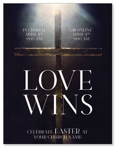 Love Wins Cross ImpactMailers