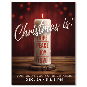 Christmas Is Candle ImpactMailers