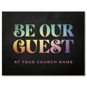 Colorful Words Be Our Guest ImpactMailers