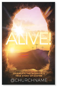 Alive Sunrise Tomb Medium InviteCards