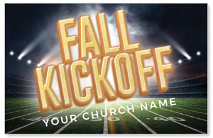 Fall Kickoff Stadium Medium InviteCards