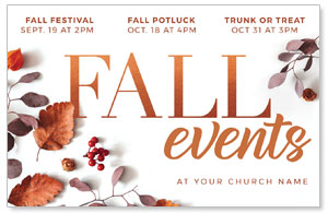 Fall Events Nature Medium InviteCards