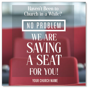 Seat For You 3.75" x 3.75" Square InviteCards