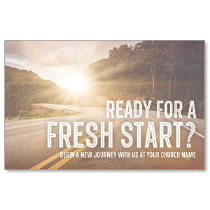 Fresh Start Road Medium InviteCards