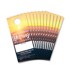 Sunrise Glow Neighbor Door Hanger Pack 