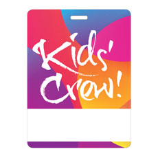 Curved Colors Kid's Crew 