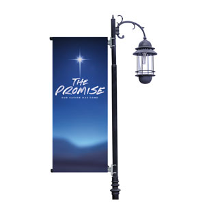 The Promise Contemporary Light Pole Banners