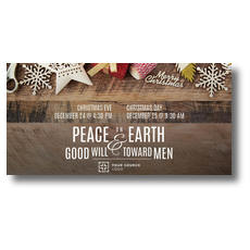 Peace On Earth Ornaments 