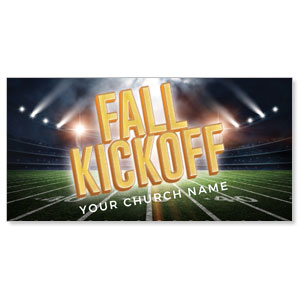 Fall Kickoff Stadium 11" x 5.5" Oversized Postcards
