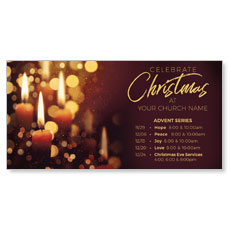 Celebrate Christmas Candles 