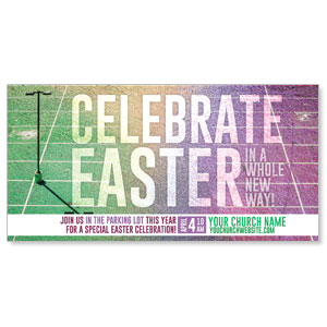 Easter New Way 11" x 5.5" Oversized Postcards