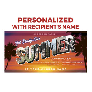 Summer Postcard Personalized OP