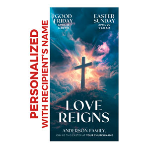 Love Reigns Cross Personalized OP