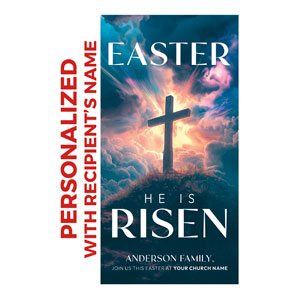 Easter He Is Risen Personalized OP