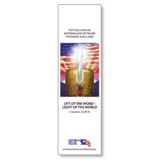 National Day of Prayer 2024 Theme Bookmark - 100 Pack 