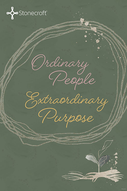 Posters, Inspiration, Ordinary People, Extraordinary Purpose, 12 x 18