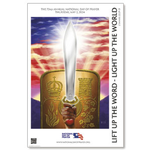 National Day of Prayer 2024 Theme Small Poster Posters