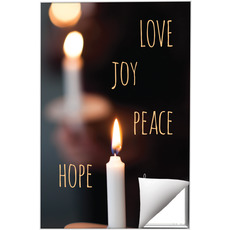 Candle Advent Words 