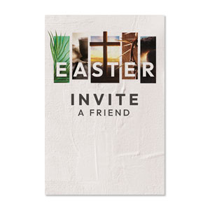 Easter Season Images Invite A Friend 23" x 34.5" Rigid Sign