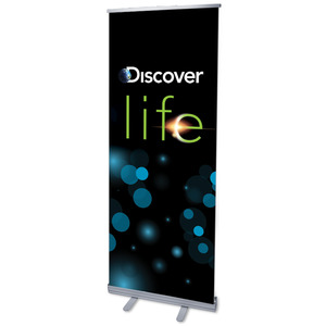 Discover Life 2'7" x 6'7"  Vinyl Banner