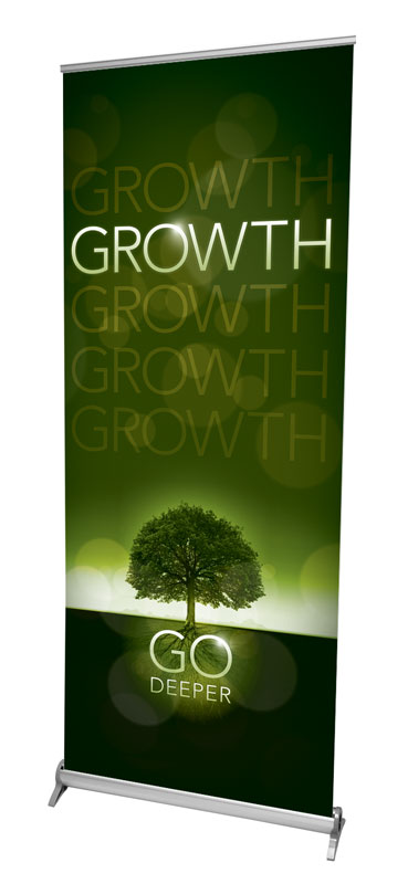 Banners, Purposes, Deeper Roots Growth, 2'7 x 6'7