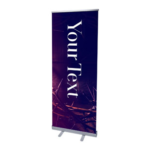 Hope Came to Life Your Text 2'7" x 6'7"  Vinyl Banner