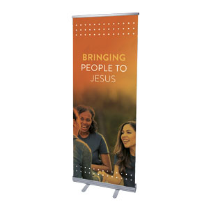 Bringing People to Jesus 2'7" x 6'7"  Vinyl Banner