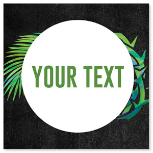 Easter Palm Crown Your Text StickUp