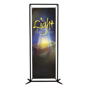The Light of Christmas 2' x 6' Banner
