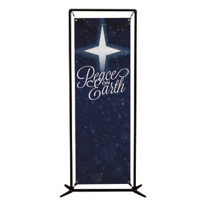 Peace on Earth 2' x 6' Banner