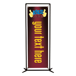 Marquee Your Text Here 2' x 6' Banner