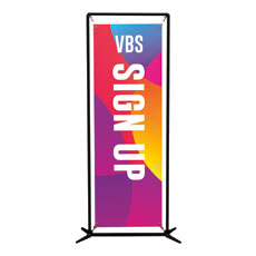 Curved Colors VBS Sign Up 