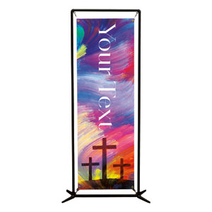 No Greater Love Your Text 2' x 6' Banner