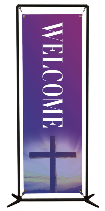 Banners, Easter, Easter Hope Sunrise Welcome, 2' x 6'