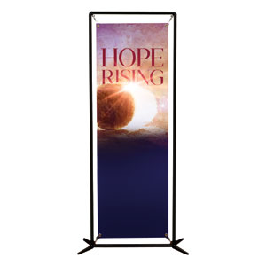 Hope Rising 2' x 6' Banner