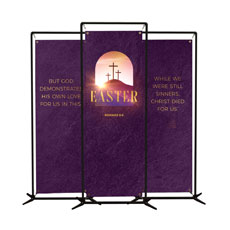 Easter Sunrise Window Triptych 