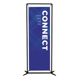 Plaid Connect 2' x 6' Banner