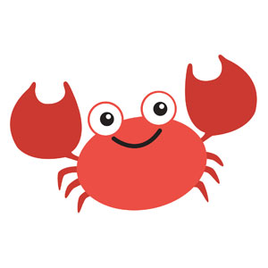 Ocean Buddies Crab StickUp