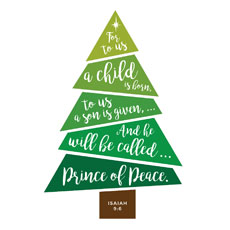 Scripture Christmas Tree 