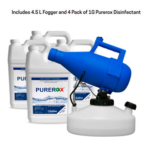 4.5L Fogger and 4 Gal Purerox Covid-19 Disinfectant Kit SpecialtyItems
