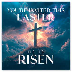 Easter He Is Risen Social Media Ad Packages