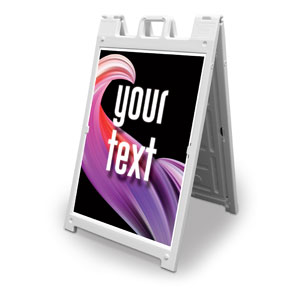 Twisted Paint Your Text Here 2' x 3' Street Sign Banners